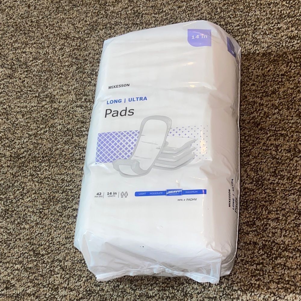McKesson Long Ultra Pads New - Picture 2 of 7